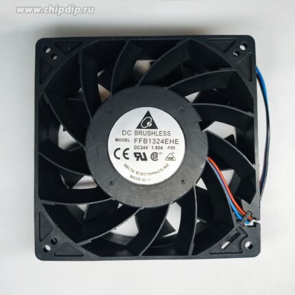 8034824015 Вентилятор Delta Electronics FFB1324EHE -F00 24V DC 1.80A 127X38 3pin Hirschmann