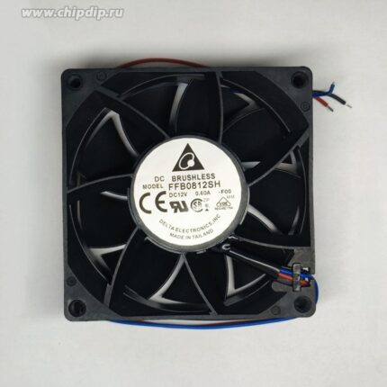 8034824005 Вентилятор Delta Electronics FFB0812SH -F00 12V DC 0.60A 80x25 3pin Hirschmann