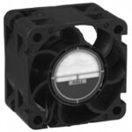 8006844748 OD4028-12HBXC10A, Fan Tubeaxial 12VDC Square - 40mm L x 40mm H Ball 26.5 CFM (0.742m³/min) 4 Wire Leads Hirschmann