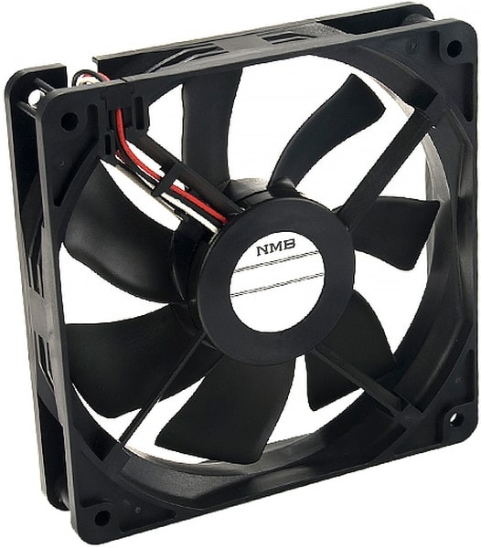 doc049733603 8006845892 11925SA-12N-AL-00, Fan Tubeaxial 12VDC Square - 119mm L x 119mm H Ball 91.0 CFM (2.55m³/min) 3 Wire Leads Hirschmann — изображение 1