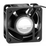 8006871220 OD4020-05HB02A, Fan Tubeaxial 5VDC Square - 40mm L x 40mm H Ball 8.7 CFM (0.244m³/min) 3 Wire Leads Hirschmann