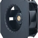 8006916662 9B1TP24P0H001, Fan Blower, Centrifugal 24VDC Square - 270mm L x 270mm H Ball 622.0 CFM (17.42m³/min) 4 Wire Leads Hirschmann