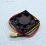 8003224345 EC4010H12BA, (40*40*10 12V 3pin), Вентилятор 12В, 40х40х10мм, подшипник качения, 5500 об/мин 3 вывода Hirschmann