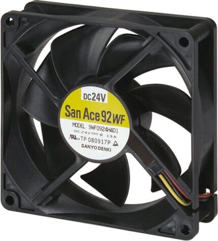 8049571519 Вентилятор Sanyo Denki San Ace 92WF 9WF0924H401 24V DC 0.13A 92X25 3pin () Hirschmann
