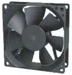 8006809766 OD8025-48HBIP69K, DC Fans DC Fan, 80x80x25mm, 48VDC, 40CFM, 0.08A, 33dBA, 3300RPM, Ball, Wire, IP69K Hirschmann