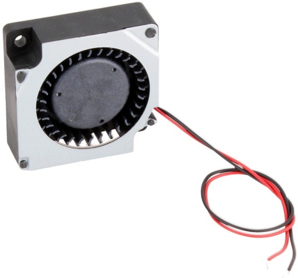doc049802475 8007008609 DB0301005H1A-2T0, Fan Blower 5VDC Square - 30mm L x 30mm H Ball 1.1 CFM (0.031m³/min) 2 Wire Leads Hirschmann — изображение 1