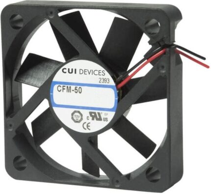 8002862454 CFM-5010-03-10, 5 V, 0.21 A, 50 x 50 x 10.6 mm, DC Fan Axial Hirschmann