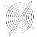 8006410356 109-099E, Fan Accessories 92mm Fan Finger Guard, Inlet/Outlet, Silver Hirschmann — изображение 2