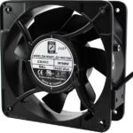 8008624310 OA180APL-22-1WB1868, Fan Tubeaxial 230VAC Square - 180mm L x 180mm H Ball 400.0 CFM (11.20m³/min) 2 Wire Leads Hirschmann