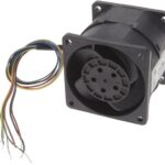 8008938593 GFB0612ES-E, DC Fans DC Axial Fan, 60x60x56mm, 12VDC, 9.73"H2O, Ball, 4x Lead Wires, Tachometer, PWM Hirschmann