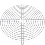 8008646174 109-1066, 172mm Dia Fan Finger Guard Nickel, Chrome Plated 11 Rings Hirschmann