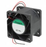 8008646688 PF38281B2-000U-A99, Fan Tubeaxial 12VDC Square - 38mm L x 38mm H Ball 16.9 CFM (0.473m³/min) 2 Wire Leads Hirschmann