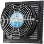 8005183844 OA172LFG221T, AC Fans Louvered Filter Fan Snap-On Guard Kit with 109mm Fan, 204x77.5mm, 230VAC, IP54 Hirschmann