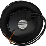 8008663817 9ADTS11P0F001, Fan Motorized Impellers 115VAC Round - 225mm Dia Ball 621.0 CFM (17.39m³/min) 4 Wire Leads Hirschmann