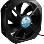 8008664593 OA280AP-11-1WB1868, Fan Tubeaxial 115VAC Square - 280mm L x 280mm H Ball 1300.0 CFM (36.40m³/min) 2 Wire Leads Hirschmann