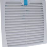 8008672642 HEF500ACA, 323mm Sq Fan Filter Guard Assembly Fiberglass Hirschmann