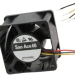 8007764777 9GA0624P6S001, DC Fans DC Axial Fan, 60x60x20mm, 24VDC, High Performance, Low Power, Tachometer, PWM Hirschmann
