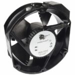 8008680836 19031844A, Fan Tubeaxial 230VAC Rectangular/Rounded - 172mm L x 150mm H Ball 300.0 CFM (8.40m³/min) 2 Terminals Hirschmann