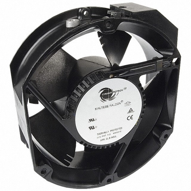 doc049876584 8008680836 19031844A, Fan Tubeaxial 230VAC Rectangular/Rounded - 172mm L x 150mm H Ball 300.0 CFM (8.40m³/min) 2 Terminals Hirschmann — изображение 1