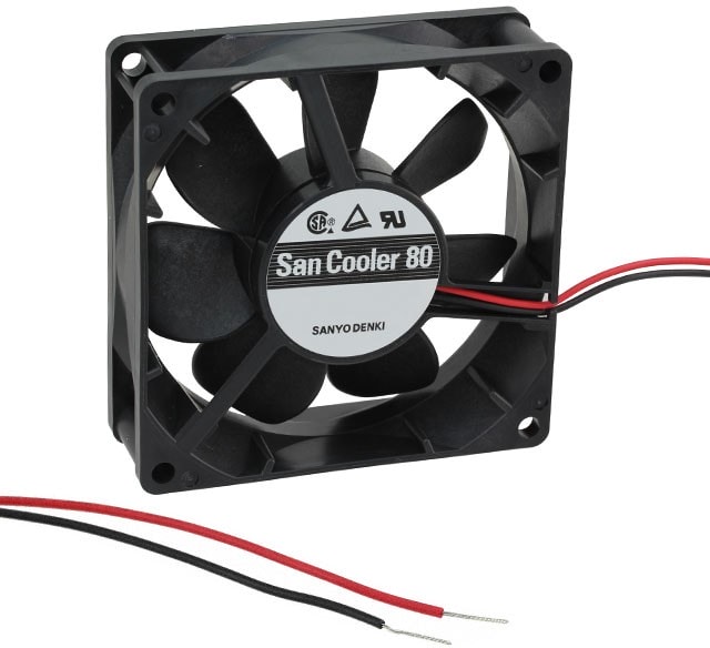 doc049883345 8007764654 9A0824G4021, DC Fans DC Axial Fan, 80x80x25mm, 24VDC, Ribless Hirschmann — изображение 1