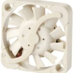 8008685476 UF3H3-500TC, Fan Tubeaxial 3VDC Square - 17mm L x 17mm H Vapo-Bearing™ 0.575 CFM (0.016m³/min) 3 Wire Leads Hirschmann