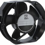 8008701990 OA172SAP-22-1TBIP55, Fan Tubeaxial 230VAC Rectangular/Rounded - 172mm L x 150mm H Ball 226.0 CFM (6.33m³/min) 2 Terminals Hirschmann
