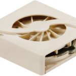 8008703483 UB3C3-500B, Fan Blower 3VDC Square - 12mm L x 12mm H Vapo-Bearing™ 0.094 CFM (0.003m³/min) 3 Wire Leads Hirschmann