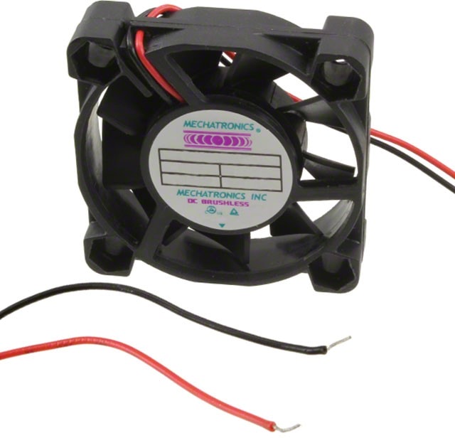 doc049892777 8008706038 G4010E12B-RSR, Fan Tubeaxial 12VDC Square - 40mm L x 40mm H Ball 11.0 CFM (0.308m³/min) 2 Wire Leads Hirschmann — изображение 1