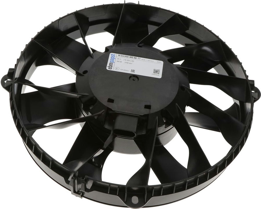 doc049894550 8045599404 W3G300-ME48-11, EC Fans EC Axial Fan, 337x76.7mm Round, 26VDC, 1815CFM, 331Pa, Sealed Ball Hirschmann — изображение 1