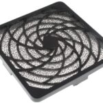 8008711105 09362-F/30, 92mm Sq Fan Filter Guard Assembly Plastic () Hirschmann