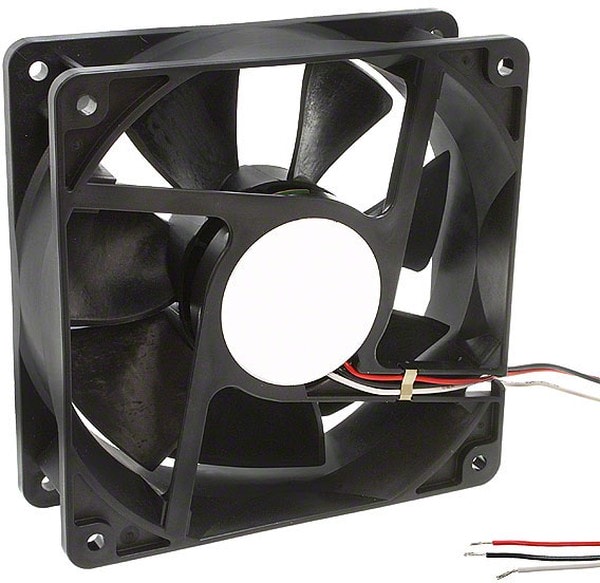 doc049898119 8008711594 4715KL-05W-B39-E00, Fan Tubeaxial 24VDC Square - 119mm L x 119mm H Ball 108.0 CFM (3.02m³/min) 3 Wire Leads Hirschmann — изображение 1