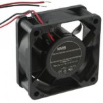 8034061225 2410SB-05W-B50-B00, Fan Tubeaxial 24VDC Square - 60mm L x 60mm H Ball 23.3 CFM (0.652m³/min) 2 Wire Leads Hirschmann
