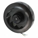 8008714132 UF250APA12-H1C2A, Fan Motorized Impellers 115VAC Round - 251mm Dia Ball 850.0 CFM (23.80m³/min) 4 Wire Leads Hirschmann