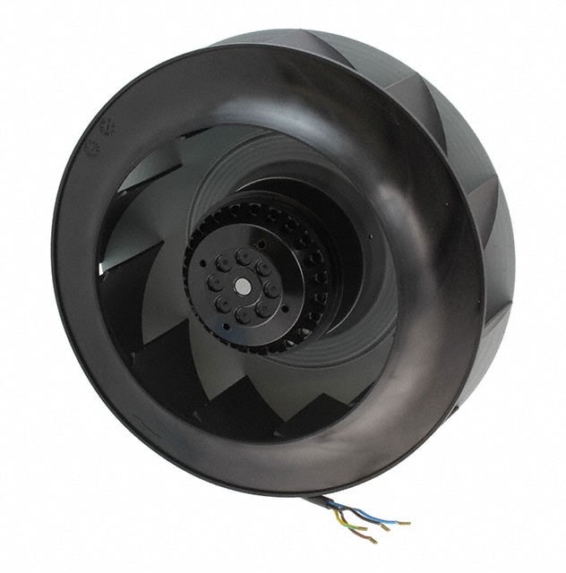 doc049900581 8008714132 UF250APA12-H1C2A, Fan Motorized Impellers 115VAC Round - 251mm Dia Ball 850.0 CFM (23.80m³/min) 4 Wire Leads Hirschmann — изображение 1