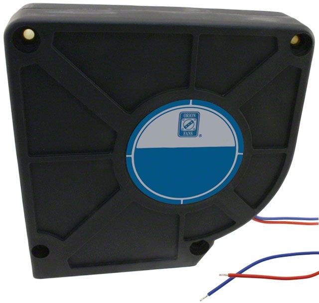 doc049946676 8018755187 ODB600-12MB, Fan Blower 12VDC Square/Rounded - 120.5mm L x 120.5mm H Ball 25.0 CFM (0.700m³/min) 2 Wire Leads Hirschmann — изображение 1