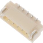 8022280006 SM05B-SURS-TF, Connector Header Surface Mount, Right Angle 5 position 0.031" (0.80mm) Hirschmann