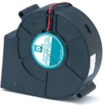 8005184164 ODB9733-12HB, Blowers & Centrifugal Fans DC Blower, 97x94x33mm, 12VDC, 32CFM, 12W, 54.8dBA, 3575RPM, Ball, Lead Wire Hirschmann