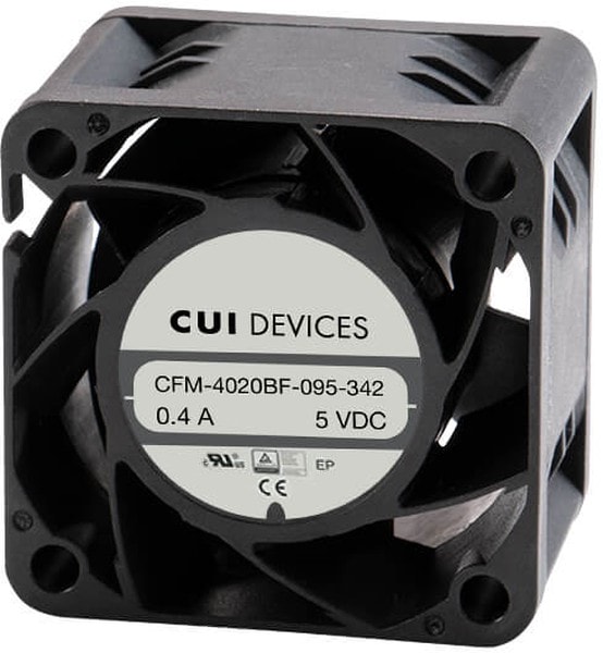 doc049979968 8034055213 CFM-4020BF-255-212-20, Fan Tubeaxial 24VDC Square - 40mm L x 40mm H Ball 6.9 CFM (0.193m³/min) 3 Wire Leads Hirschmann — изображение 1