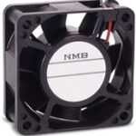 8034066873 06025VE-12Q-CT-00, Fan Tubeaxial 12VDC Square - 60mm L x 60mm H Ball 39.2 CFM (1.10m³/min) 3 Wire Leads Hirschmann