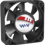 8033943499 DC0401012M2B-2T0, Fan Tubeaxial 12VDC Square - 40mm L x 40mm H Ball 4.8 CFM (0.134m³/min) 2 Wire Leads Hirschmann