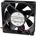 8032729385 CFM-9225BG-240-438-20, DC Fans dc axial fan, 92 mm square, 25 mm, 24 Vdc, ball, 4000 RPM, 70.17 CFM, TS Hirschmann