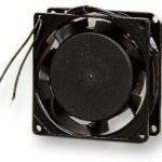 8835662029 SF11580AT/1082HBL.GN, AC Axial Fan, 115V, Square, 80 mm, 25 mm, Ball Bearing, 22 CFM Hirschmann
