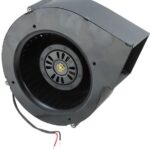 8033849204 ODB182-24HB, Fan Blower 24VDC Rectangular/Rounded - 171mm L x 182.1mm H Ball 136.0 CFM (3.81m³/min) 2 Wire Leads Hirschmann