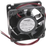 8033857432 06025SA-24T-EA-D0, Fan Tubeaxial 24VDC Square - 60mm L x 60mm H Ball 37.8 CFM (1.06m³/min) 2 Wire Leads Hirschmann