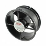 8006590556 UF25HC12-BTHR, Fan Tubeaxial 115VAC Round - 254mm Dia Ball 850.0 CFM (23.80m³/min) 2 Terminals Hirschmann