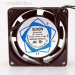 8034824016 Вентилятор SUNON SF11580AT 1082HSL 115V 50/60Hz 0.12/0.10A 80X25 2pin Hirschmann