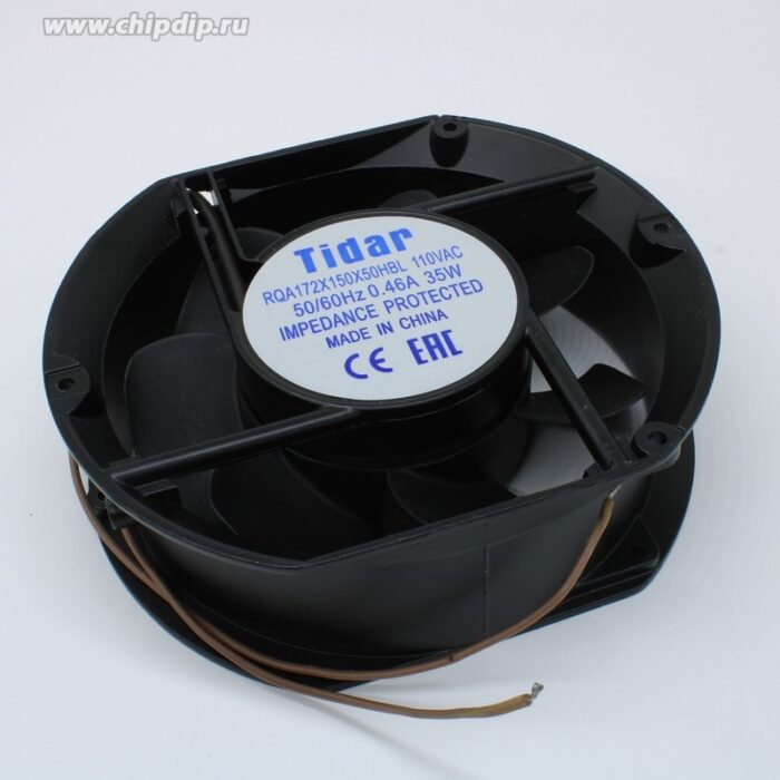 8007166861 RQA 172x150x50HBL 110VAC, Осевой вентилятор AC , RQA,172x150x50HBL, 110 В Hirschmann — изображение 3