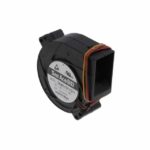 8033867789 9BMB12P2G01, Fan Blower 12VDC Rectangular/Rounded - 97.1mm L x 95mm H Ball 47.3 CFM (1.32m³/min) 4 Wire Leads Hirschmann