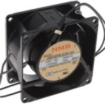 8033886967 08038PB-B3K-AA-00, Fan Tubeaxial 230VAC Square - 80mm L x 80mm H Ball 26.0 CFM (0.728m³/min) 2 Terminals Hirschmann