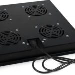 8034818181 Cabeus TRAY-SC-120-BK Модуль вентиляторный с 4-я вентиляторами для установки в серверные шкафы серии ND-SC, цвет черный (RAL 9004) Hirschmann